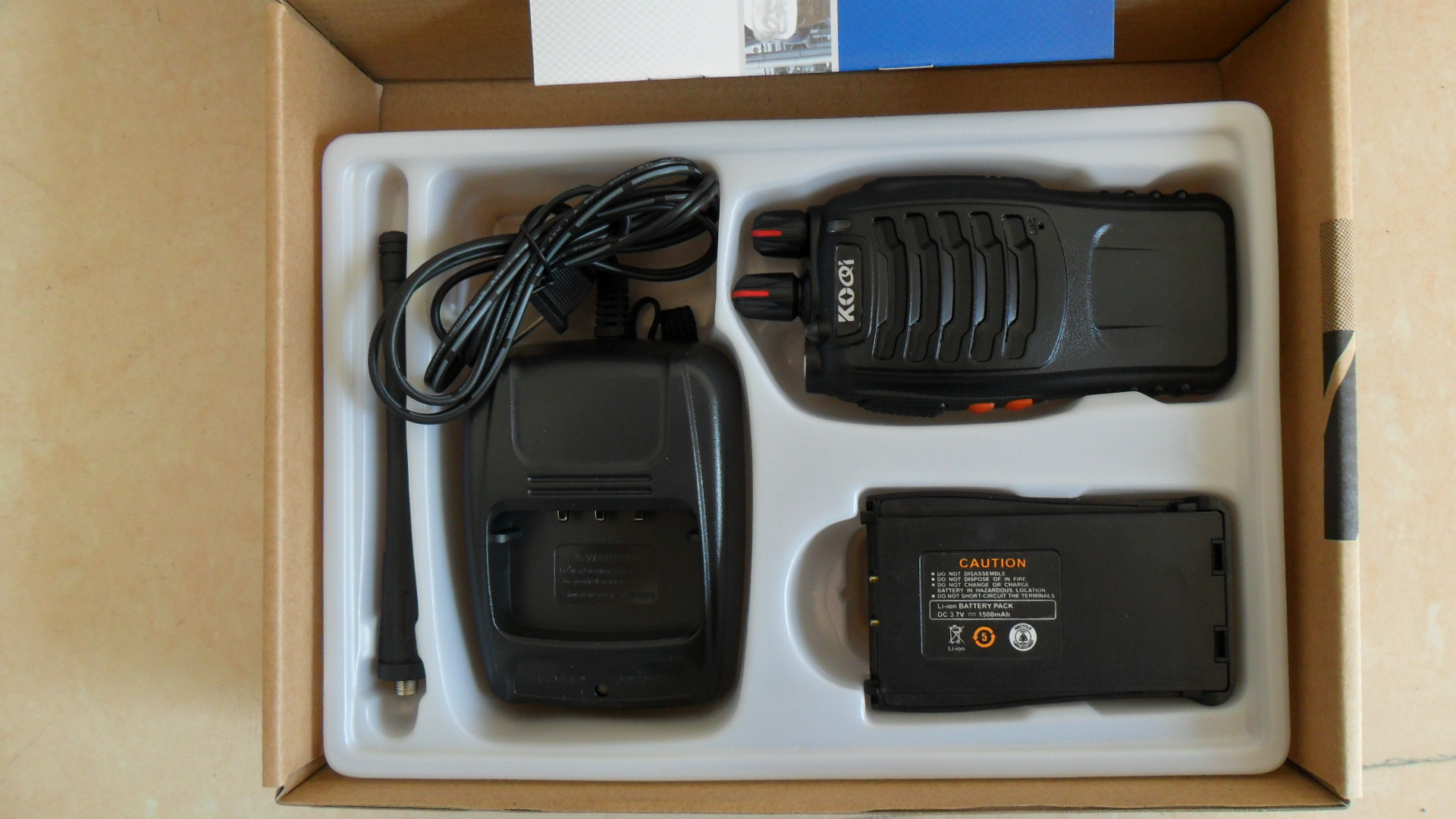 Detailed pricture of China Two Way Radio and Walkie Talkie KQ-888
