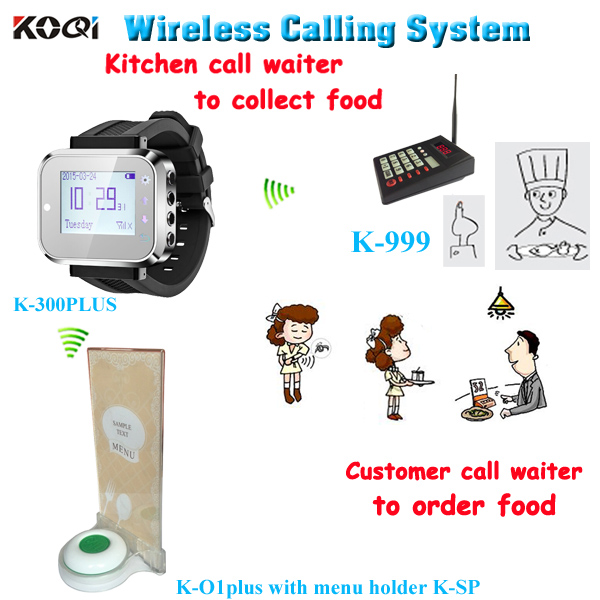 Kitchen call waiter system K-999 K-300plus K-O1plu