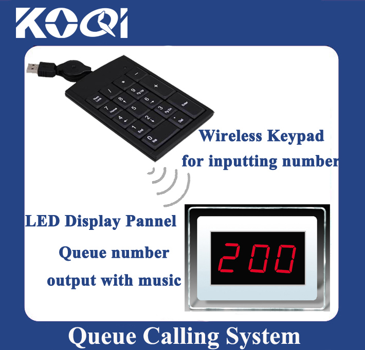 Queue Calling System K-999QMS+200CD
