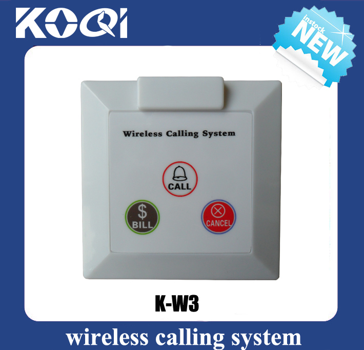 Wireless Calling System Call Button K-W3