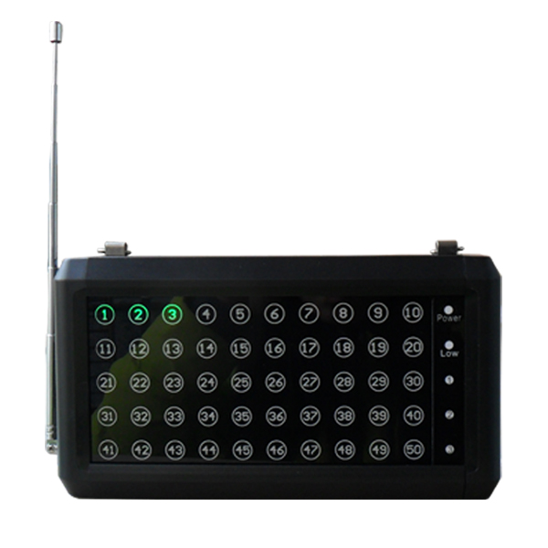 Wireless call system display