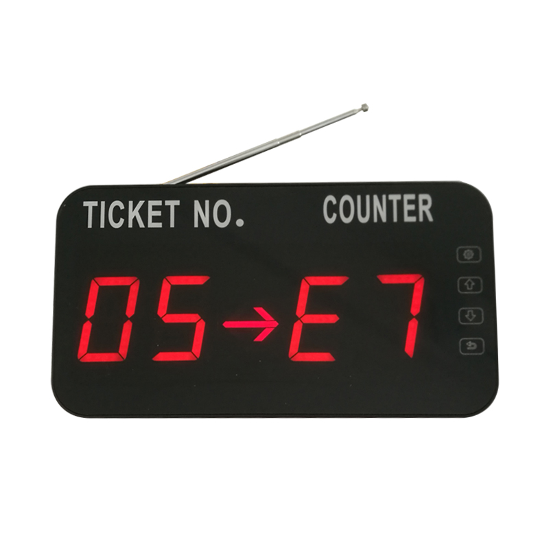 Queue call system display