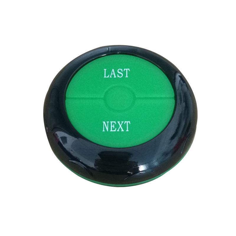 Electronic queuing system button