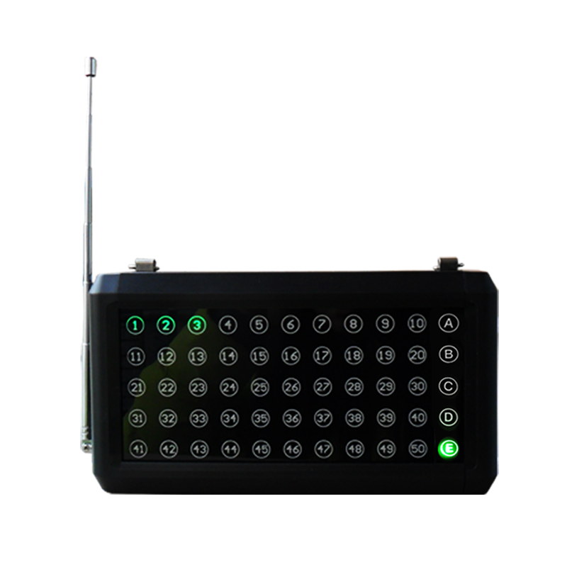Wireless calling system receiver