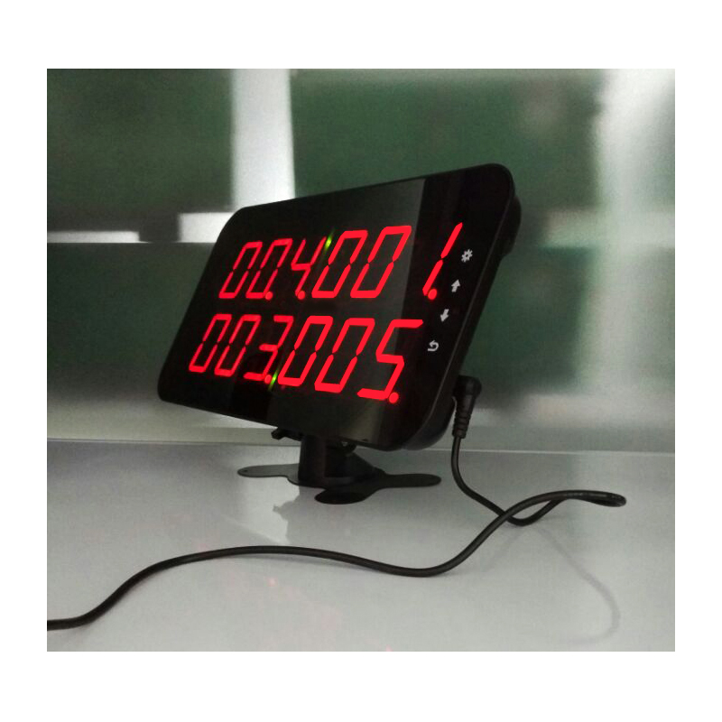 Wireless guest paging system display