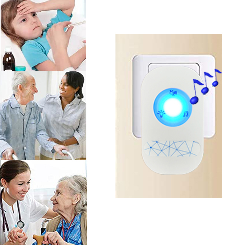 Wireless Caregiver Pager Smart Call Button And Rec