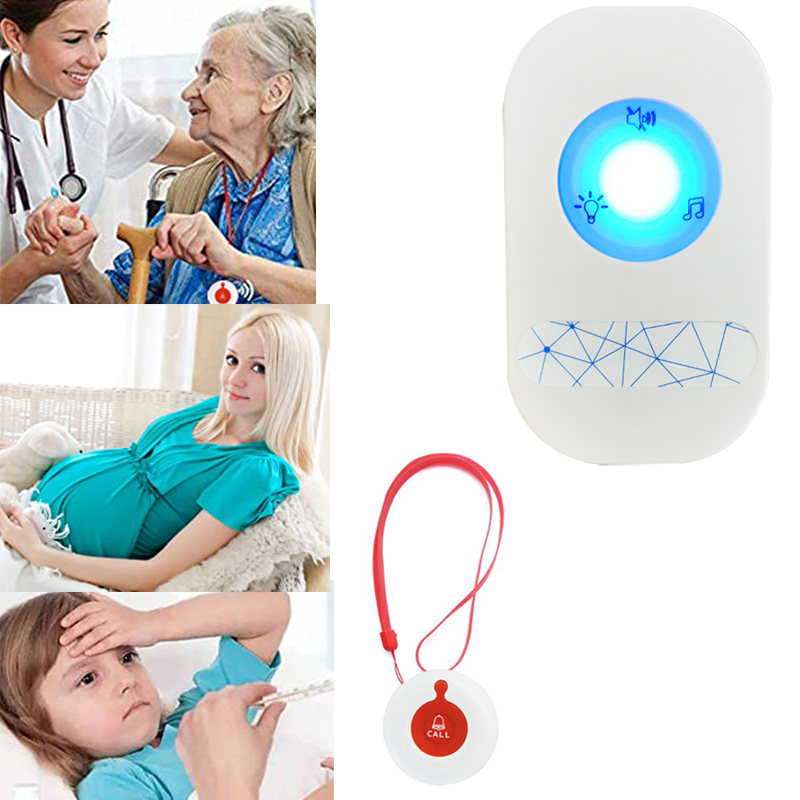 Wireless Caregiver Pager Smart Call Button And Rec