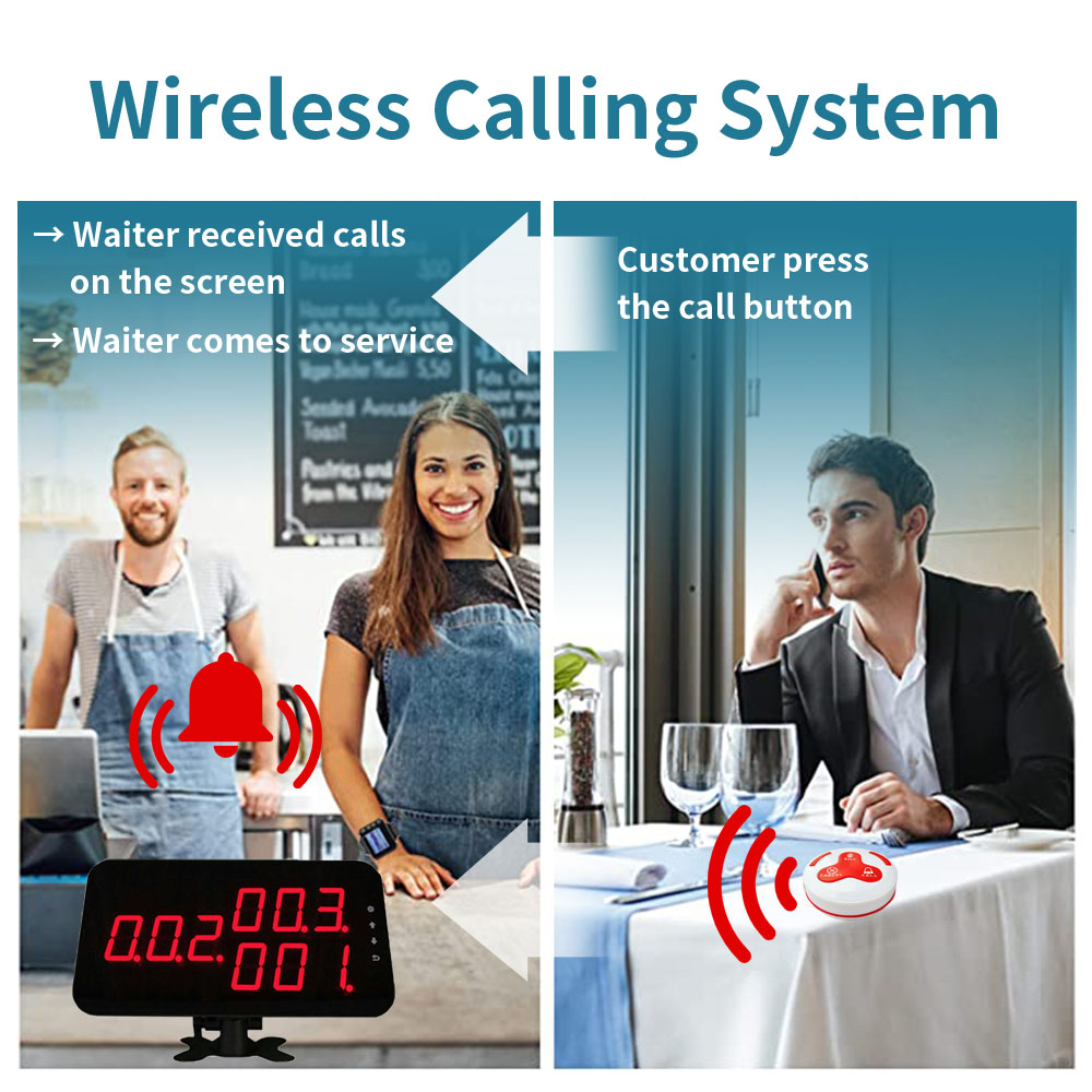 K-4-C K-H3 K-300plus Wireless Call System Restaura